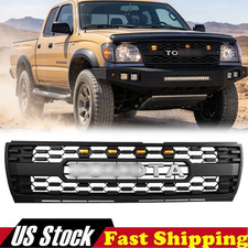 Grille Black Bumper Grill With Leds Letters For 1997-2000 Tacoma Trd Pro Style Grille Black Bumper Grill With Leds Letters For 1997-2000 Tacoma Trd Pro Style