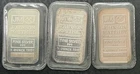 Lot Of 3 Jm Johnson Matthey Sealed 1oz Silver Vintage Bars