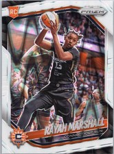Rayah Marshall 2025 Panini Prizm WNBA #47 White Seismic Prizms