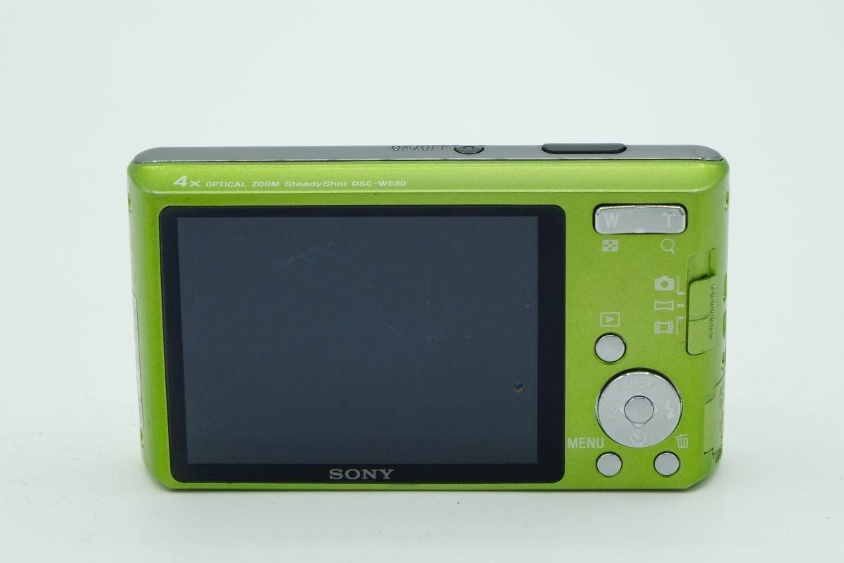 SONY Cyber-shot 8.1メガピクセル グリーン SONY Cyber-shot 8.1メガピクセル グリーン SONY Cyber-shot 8.1メガ