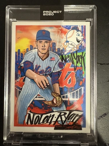 Nolan Ryan Miracle Mets by King Saladin Topps Project 2020 #105 1969 #533 w/ Box