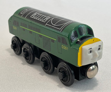 Thomas Friends Wooden Railway Train Tank Engine - D261 THE DIESEL - 2001 - EUC