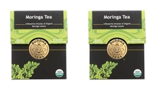 Buddha Teas Moringa Tea 18 bags (2 PACK)