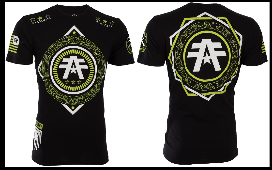 American Fighter Allport T-Shirt - Men's T-Shirts in Black Mass | Buckle