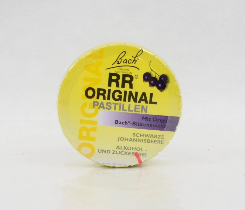 Bach Rescue Remedy Pastilles Blackcurrant 50g Natural Stress & Anxiety Relief