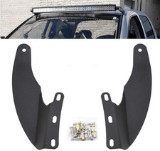 52 Inch Curved Light Bar Upper Roof Windshield Mounting Brackets Compatible with