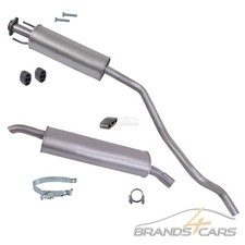 ATEC AUSPUFFANLAGE MITTEL ENDSCHALLDÄMPFER FÜR OPEL ASTRA F Caravan Van 1.4 -2.0