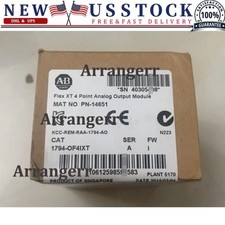 New Allen Bradley 1794-OF4IXT Flex XT 4-Point Analog Output Module US Free Tax