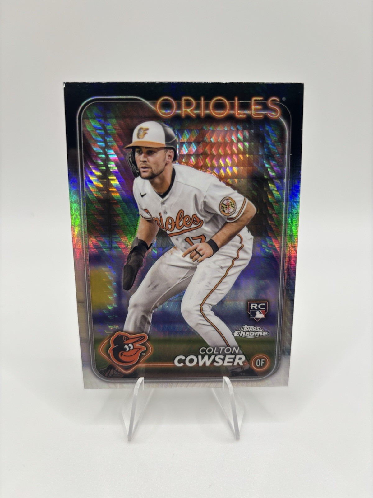 2024 Topps Chrome - Colton Cowser #278 Prism Refractor (RC)