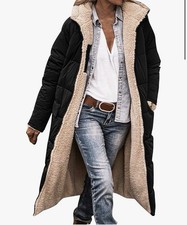 Winter Jackets for Women UK Ladies Fashionable Longline Warm Winter Coat