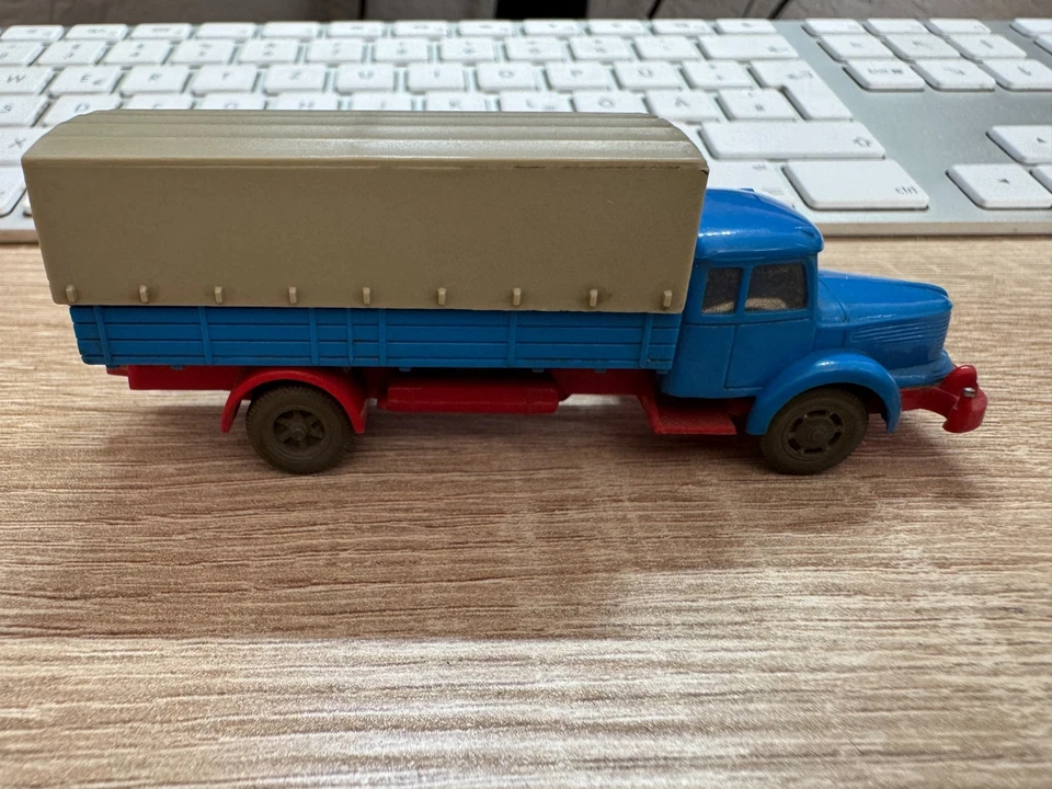 Wiking Rarità Krupp Titan Camion Pritsche In Buone Condizioni 1:87 - Immagine 2 di 4