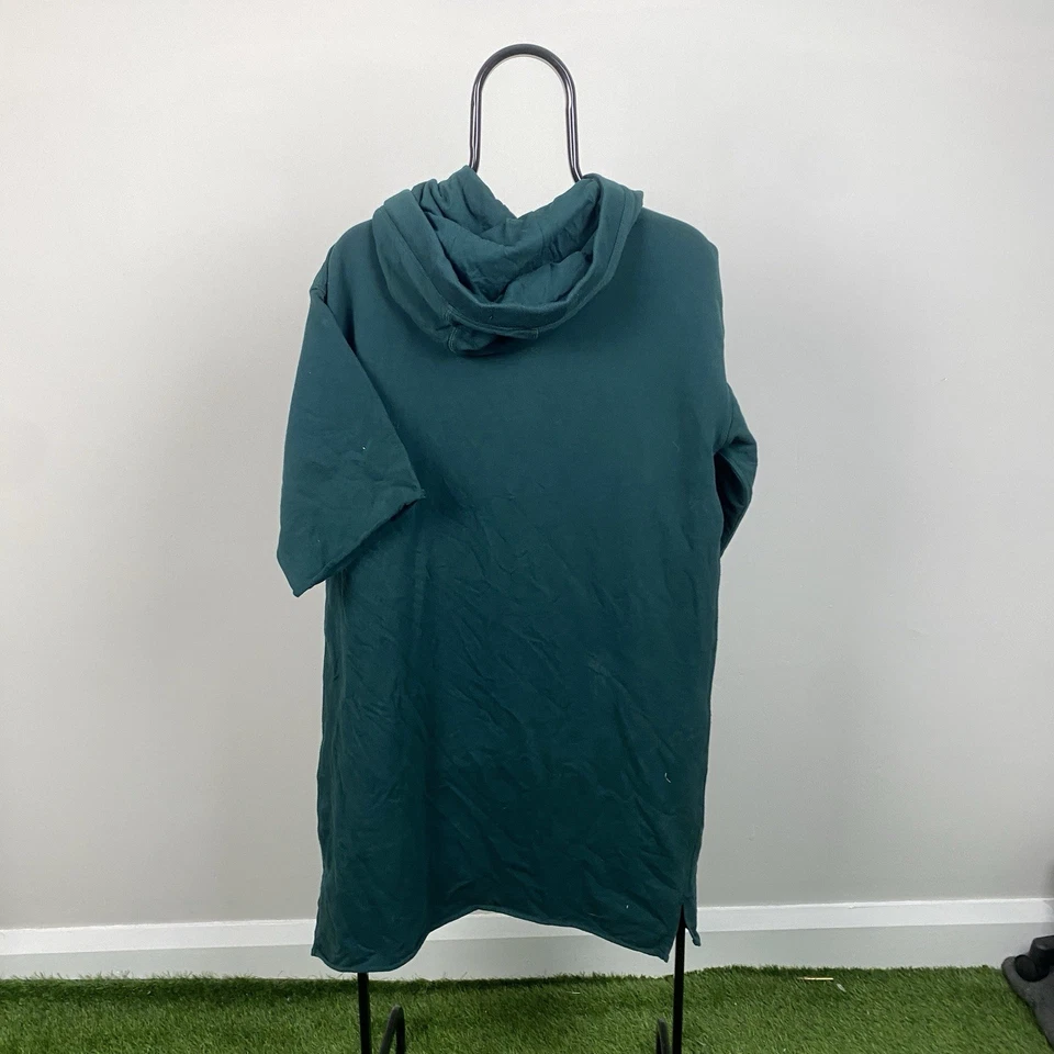 DKNY женщин зеленый толстовка с капюшоном M DKNY Sport повседневный хлопок джемпер толстовка - Изображение 4 из 4