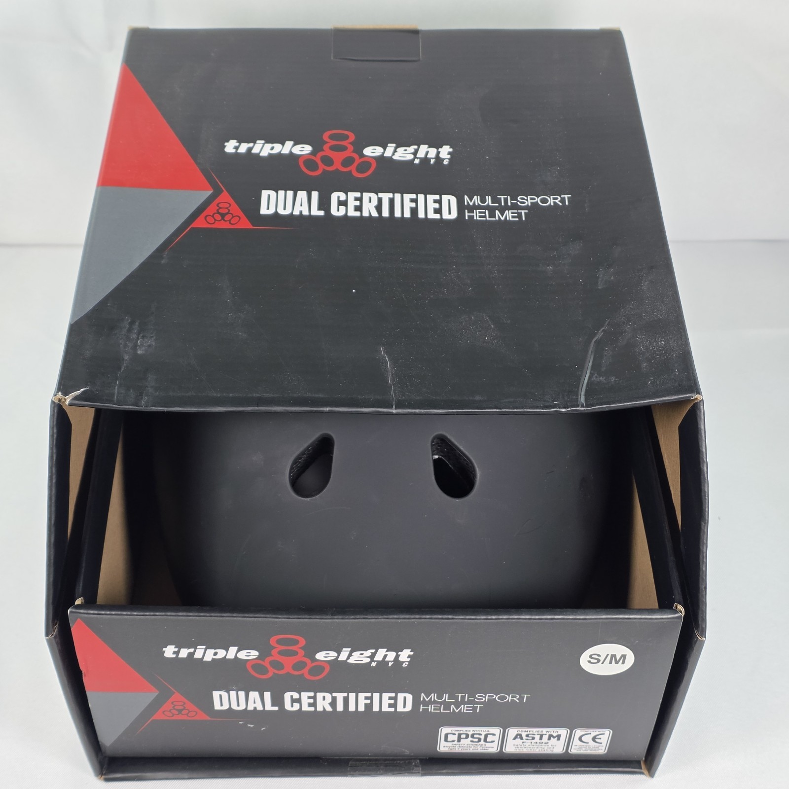 New Triple8 Sk-564 Dual Certified Multisport Helmet S/M