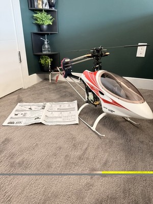 Thunder Tiger Raptor 30 V1 RC Helicopter   Mint Condition