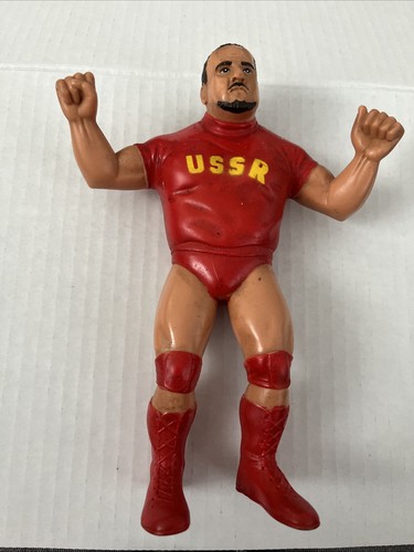Vintage 1984 LJN WWF Nikolai Volkoff Wrestling 8
