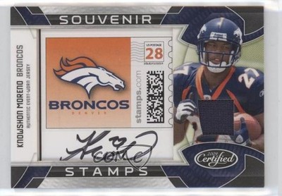 2009 Certified Signatures 4/20 Knowshon Moreno #23 Auto 0m0