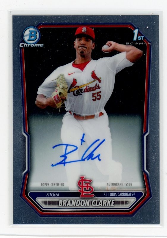 2026 Bowman Chrome #CPA-BC Brandon Clarke Prospect Autographs C11