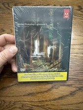 Adobe Photoshop Lightroom 5 With Serial Number PC/MAC NEW SEALED Look 