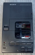 AS-IS Untested Sony M-2000 Microcassette Dictation Transcriber Recorders