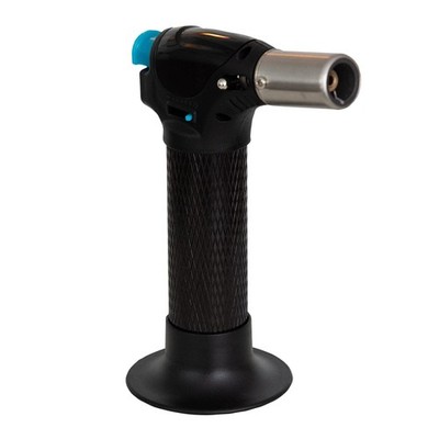 Cheflamme Mini Culinary Torch, Black - Up to 2,000 Degrees Fahrenheit & 35 Mi...