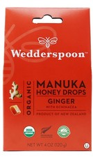 Manuka Honey Drops Ginger Echinacea 20ct  New Zealand Remedy for Dry Throats