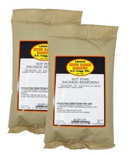 A.C. Legg Blend 109 Hot Pork Sausage Seasoning, 2 Packs - 9 Ounce each