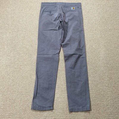 Carhartt WIP Chinohose Herren 28x32 grau Sid Pant Workwear Chino Hose
