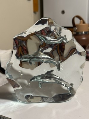 Kitty Cantrell - Destination Paradise - Pewter In Lucite Sculpture 
