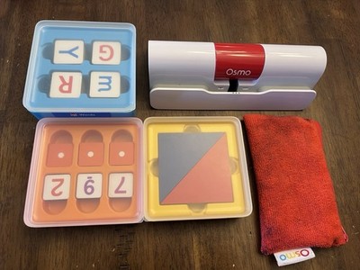 Osmo Genius Starter Kit Interactive Learning And Osmo Base For iPad Bundle