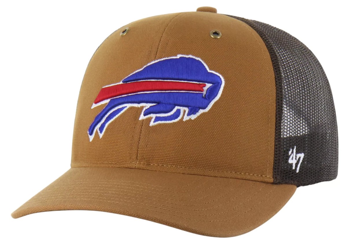 Buffalo Bills Carhartt x '47 Trucker Adjustable Snapback Hat Cap