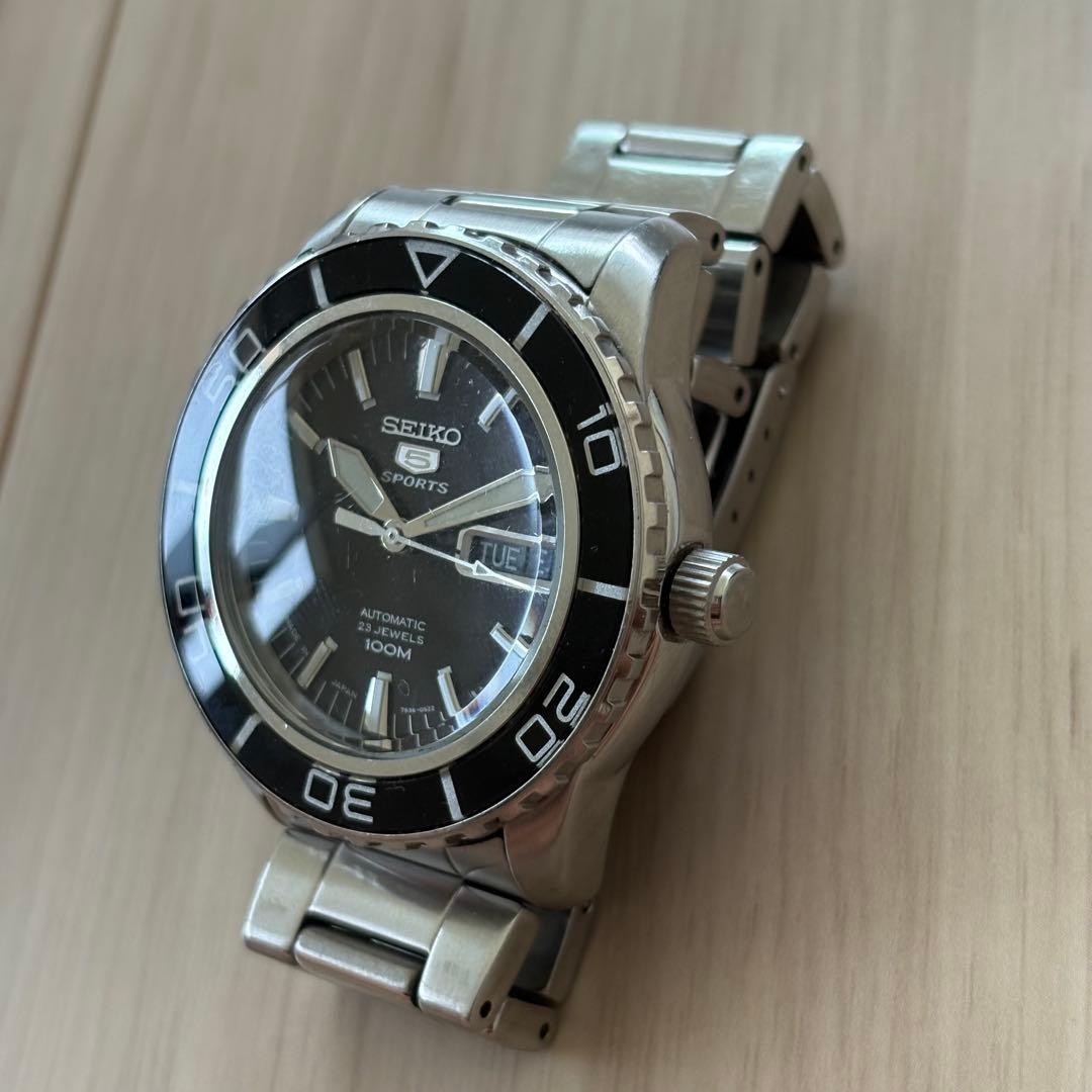 Seiko 5 Sports Men's Black Watch - SNZH55 for sale online | eBay