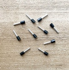 10pcs 14 Gauge Wire Ferrule Amplifier Speaker 14 AWG Tin Copper Amp Ferrules