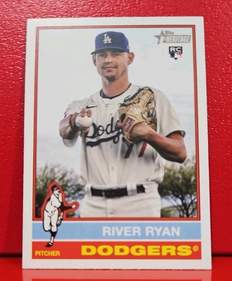 2025 Topps Heritage - River Ryan #45 - Rookie Card