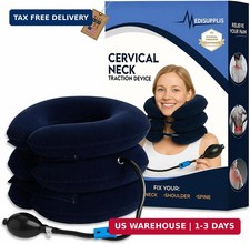 Neck Stretcher, Cervical Traction Device, Neck Traction Device for Neck Pain Rel