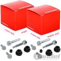 2X Herth+Buss FÜHrungshÜLsen Satz Bremssattel Hinten Passend FüR CitroËN C3 Hyun