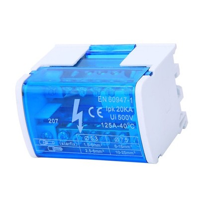 Din Rail Terminal Block Distribution Box Professional Power Design For