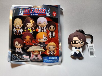 Bleach Series 2 Sosuke Aizen Figural Bag Clip New/Open