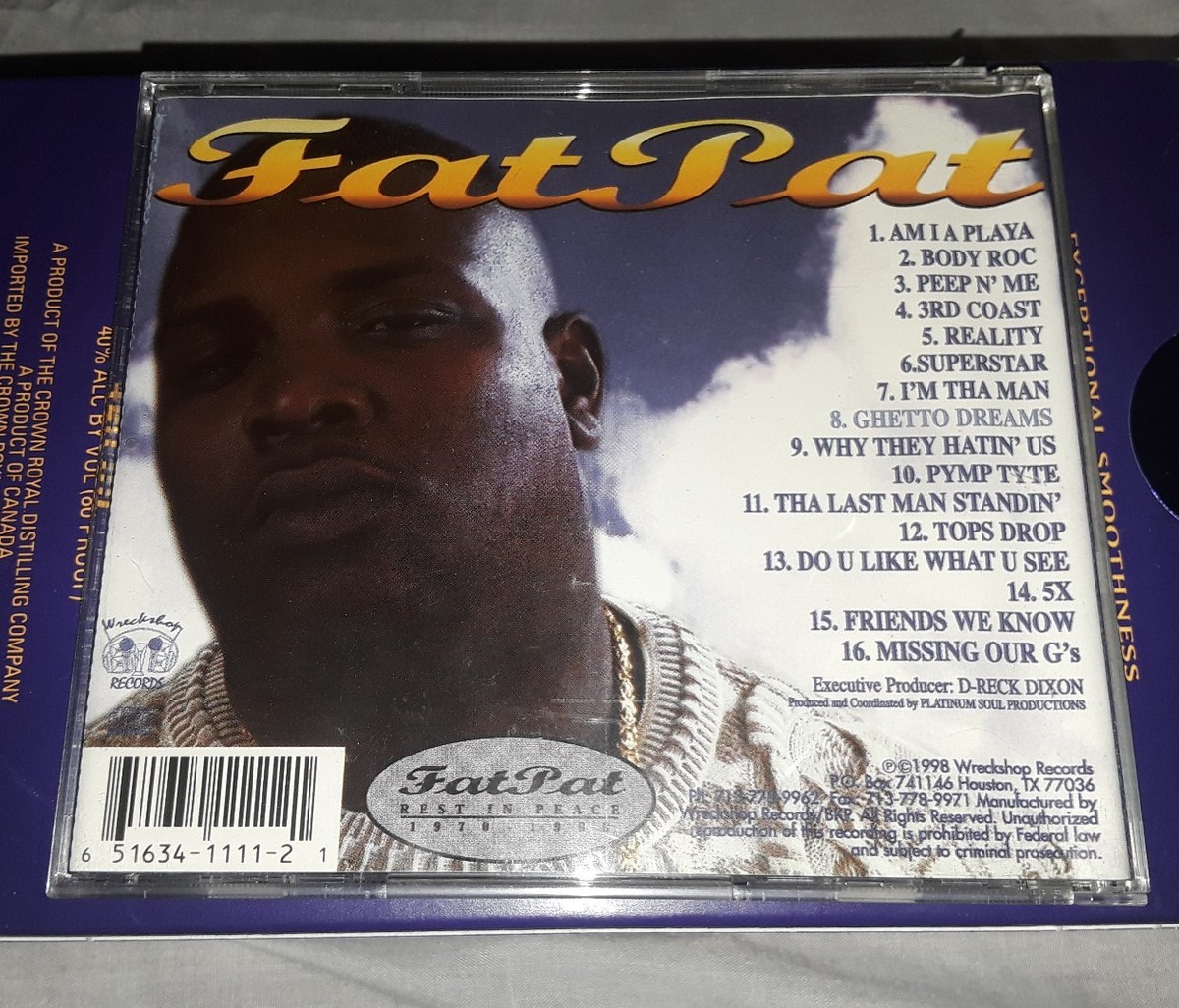 洋楽 No Limit Records Ghetto Dreams G-RAP 洋楽 No Limit Records Ghetto Dreams G-RAP Ghetto Dreams