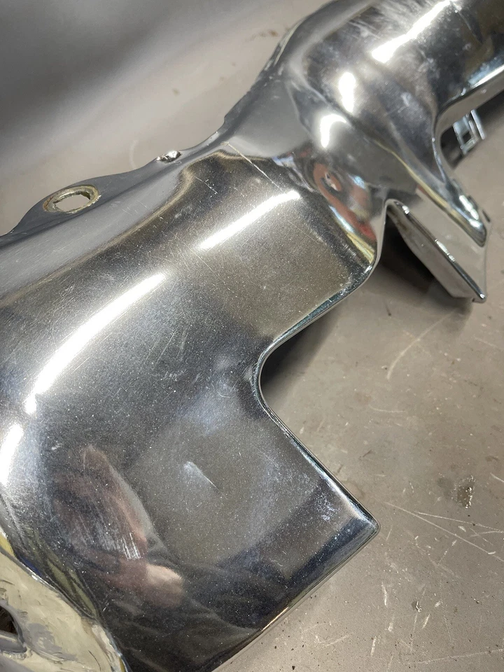 Chevy Impala 1970 parachoques delantero cromado cenefa inferior salpicadero Belair Biscayne Foto 3 de 4