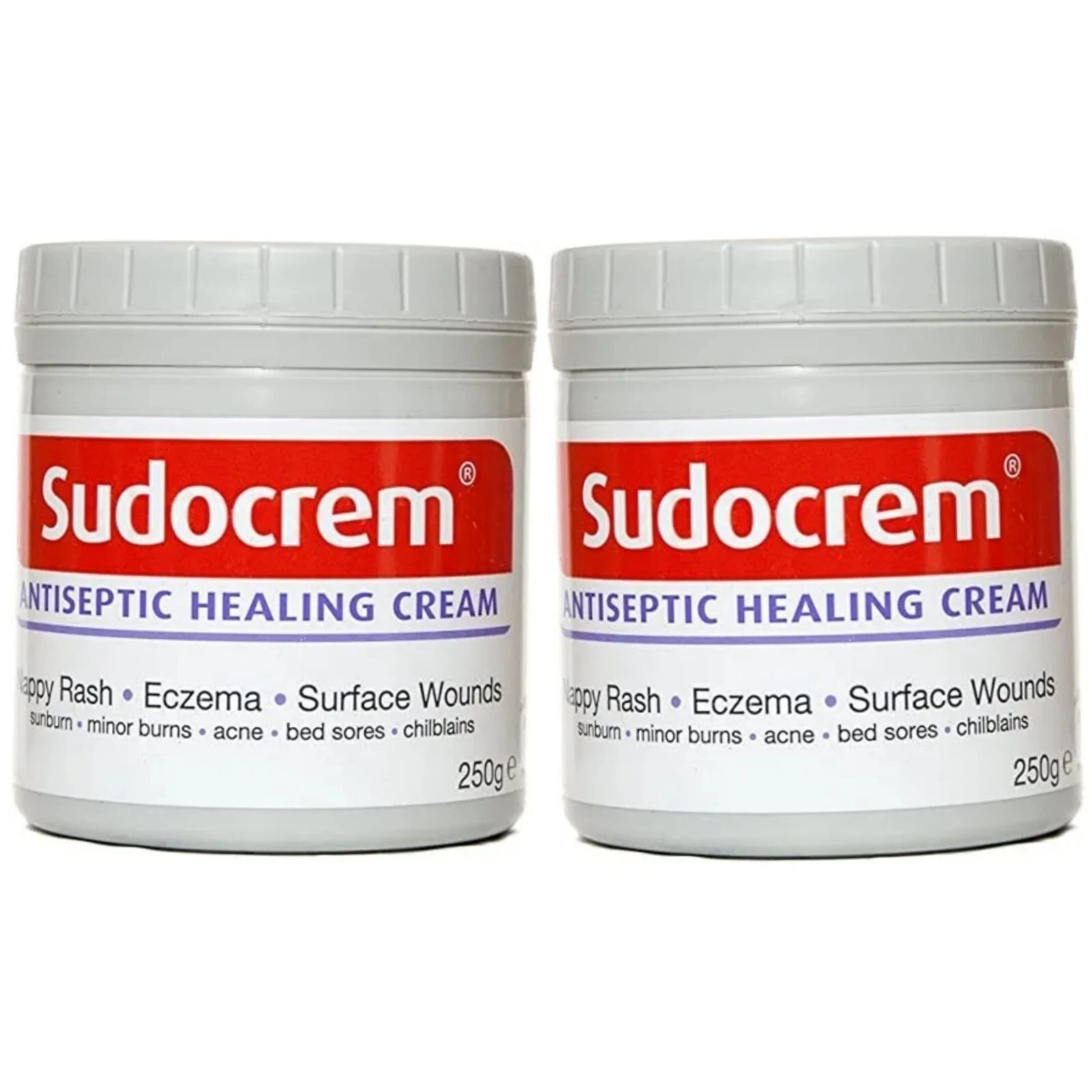 2x Sudocrem Antiseptic Cream, 250g