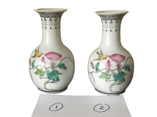Vintage flower vase by Funaki Kenji, Fushina pottery H8.8inch