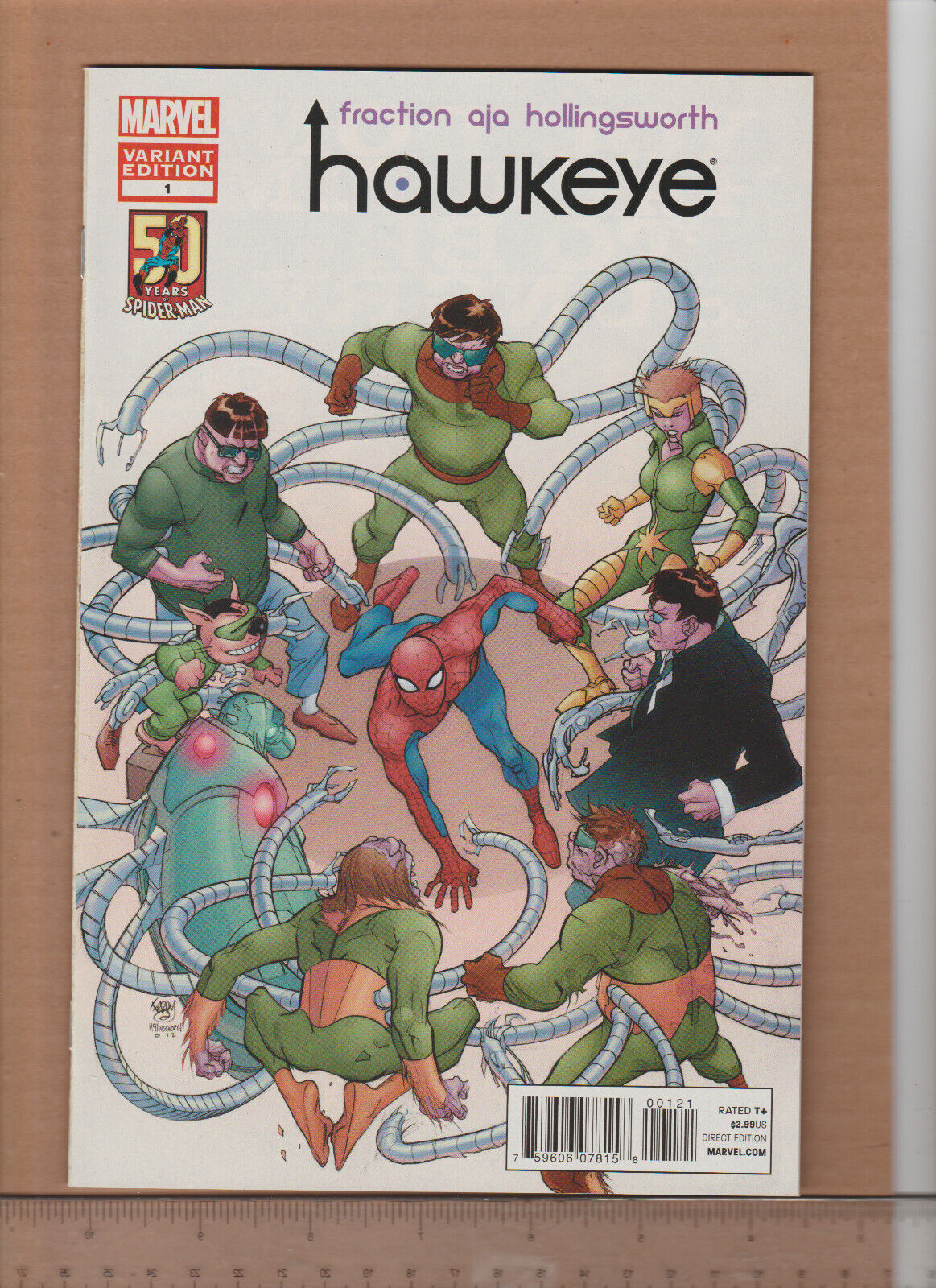 HAWKEYE #1 Amazing Spider-Man 50th Anniversary Variant Cover High Grade