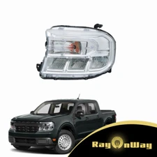 For 2022 2023 2024 Maverick XL/XLT Left Driver Side LED w/o LED DRL Headlight