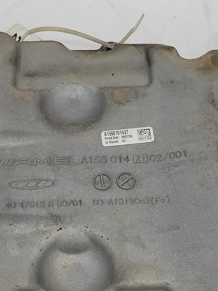 Mercedes Benz 6.3L Engine Upper Oil Pan Fits E63 C63 SL63 OEM 1560101727 - Image 2 of 4