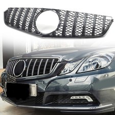 Panamericana GT Kühlergrill Schwarz passt für Mercedes W207 Coupe Cabrio 09-13 Panamericana GT Kühlergrill Schwarz passt für Mercedes W207 Coupe Cabrio 09-13