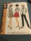 VINTAGE MCCALLS JACKET SKIRT VEST LADIES PATTERN 9319 SIZE 10 uncut — photo 1