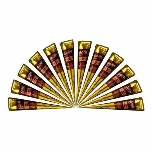 MAROON CONE INSTANT GOLECHA DARK RED MAROON HENNA BRIDAL MEHNDI CONES WHOLESALE PURE&FRESH