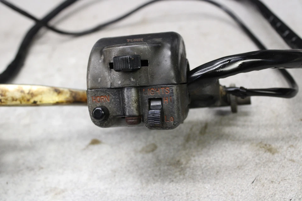 Honda CB750F Super Sport 1975 manillar izquierdo control B15-4491.oy Foto 4 de 4