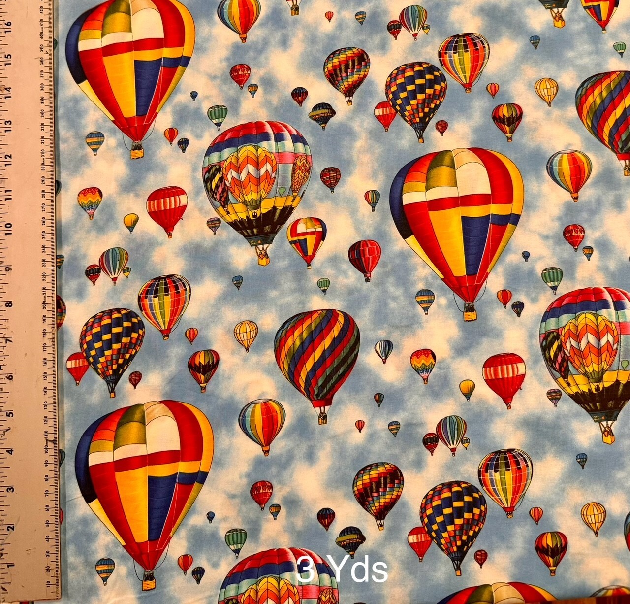 Vintage Hot Air Balloon Cotton Fabric by the Bolt eBay