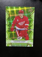 22-23 UD ICE Hockey Green Parallel 97 Andrew Copp